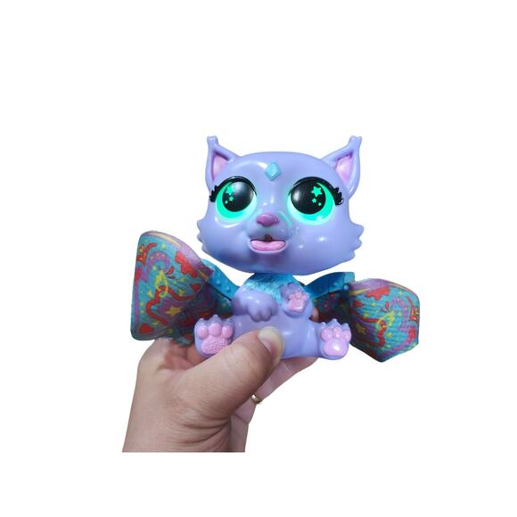 FurReal Flitter the Kitten 4.5" Interactive Feeding Toy Lights & Sounds Works - Picture 2 of 8